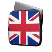 Fall Union Jack Laptop Laptopschutzhülle (Vorderseite Links)