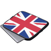 Fall Union Jack Laptop Laptopschutzhülle (Vorne Knopf)