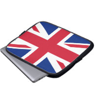 Fall Union Jack Laptop