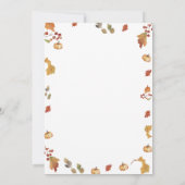 Fall Unsere kleine Türkei dreht einen 1. Geburtsta Einladung (Rückseite)