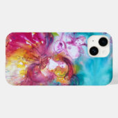 Fall venezianisch MASQUERADE / PIERROT UND ARLECCH Case-Mate iPhone Hülle (Rückseite (Horizontal))