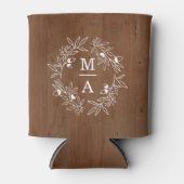 Fall Verlobung Hochzeiten Party Ersteingänge Datum Dosenkühler (Vorderseite)