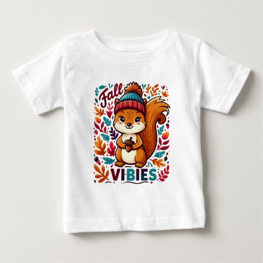 Fall Vibes 3 Baby T-shirt (Vorderseite)