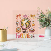 Fall Vibes Acrylschild (Hochzeit)