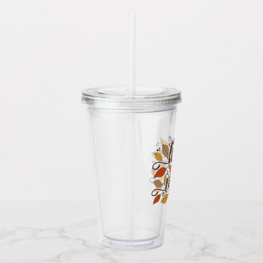 Fall Vibes Acryltrinkbecher (Rechts)