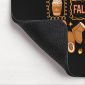Fall Vibes Autumn Coquette Pumpkin Thanksgiving Co Mousepad (Ecke)
