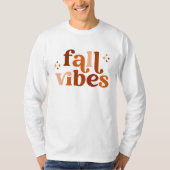 Fall Vibes Autumn Friendsgiv T-Shirt (Vorderseite)