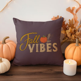 Fall Vibes Autumn Pumpkin Patch Kissen