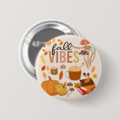 Fall Vibes Button (Vorne & Hinten)