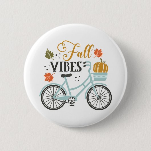 Fall Vibes by Bicycle Button (Vorderseite)