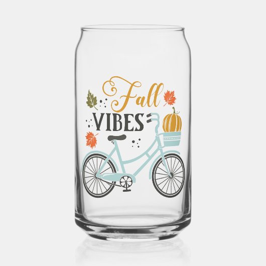 Fall Vibes by Bicycle Dosenglas (Vorderseite)