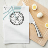 Fall Vibes by Bicycle Geschirrtuch (Viertel Falte)