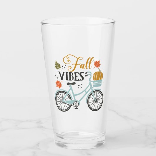 Fall Vibes by Bicycle Glas (Vorderseite)