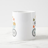 Fall Vibes by Bicycle Jumbo-Tasse (Vorderseite)