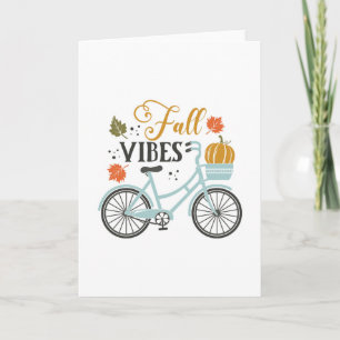 Fall Vibes by Bicycle Karte