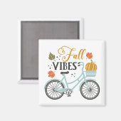 Fall Vibes by Bicycle Magnet (Vorderseite/Rückseite)