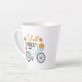 Fall Vibes by Bicycle Milchtasse (Linke Ecke)