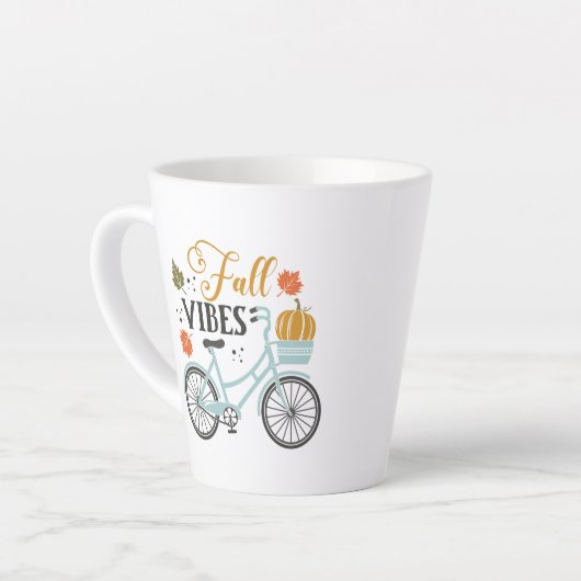 Fall Vibes by Bicycle Milchtasse (Linke Ecke)