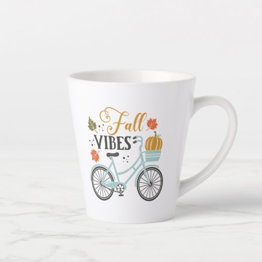 Fall Vibes by Bicycle Milchtasse (Rechts)
