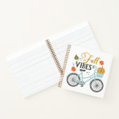 Fall Vibes by Bicycle Notizblock (Innenseite)
