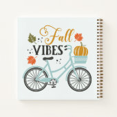 Fall Vibes by Bicycle Notizblock (Rückseite)