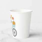 Fall Vibes by Bicycle Pappbecher (Links)