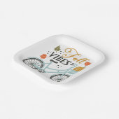 Fall Vibes by Bicycle Pappteller (Gewinkelt)