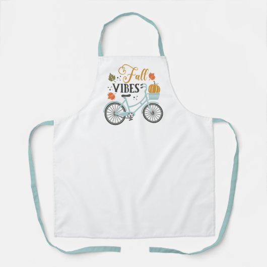 Fall Vibes by Bicycle Schürze (Vorderseite)