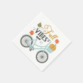 Fall Vibes by Bicycle Serviette (Ecke)