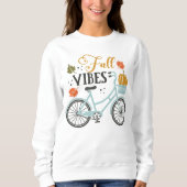 Fall Vibes by Bicycle Sweatshirt (Vorderseite)