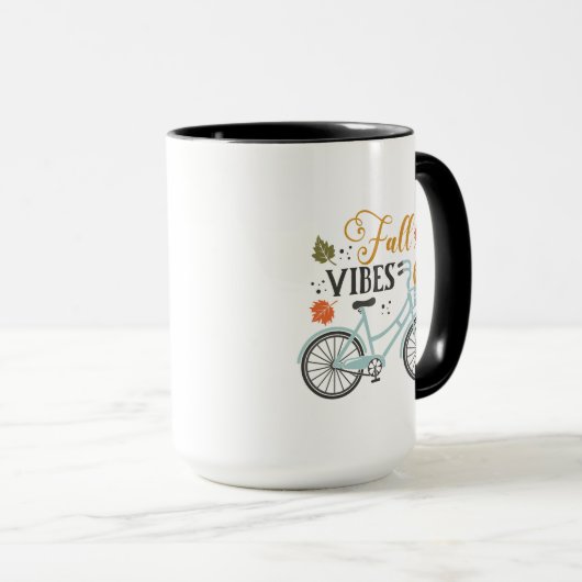 Fall Vibes by Bicycle Tasse (VorderseiteRechts)