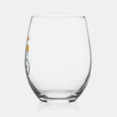 Fall Vibes by Bicycle Weinglas Ohne Stiel (Links)