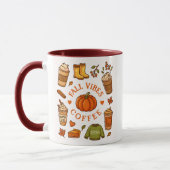 Fall Vibes Coffee Mug – Cozy Autumn Aesthetic  Tasse (Links)