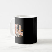 Fall Vibes Coquette Bow Pumpkin Erntedank Autum Kaffeetasse (Vorderseite Links)