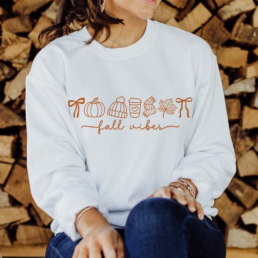 Fall Vibes Coquette Sweatshirt