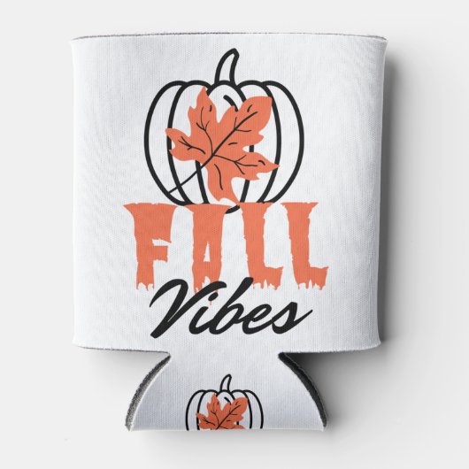 Fall Vibes Dosenkühler (Vorderseite)