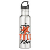 Fall Vibes Edelstahlflasche (Vorderseite)