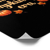 Fall Vibes Erntedank in My Pumpkin Spice Ära' F Poster (Ecke)