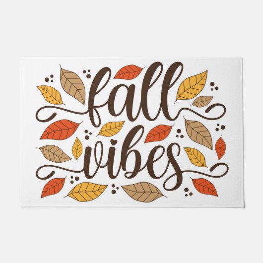 Fall Vibes Fußmatte (Vorderseite)