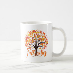 Fall Vibes - Gemütlicher Fall Tree Kaffeetasse