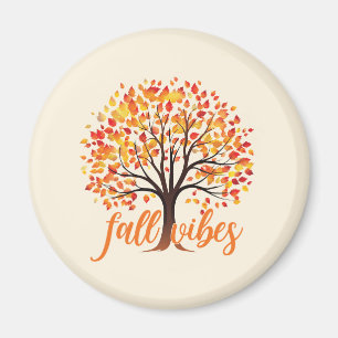 Fall Vibes - Gemütlicher Fall Tree Magnet