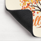 Fall Vibes - Gemütlicher Fall Tree Mousepad (Ecke)