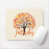 Fall Vibes - Gemütlicher Fall Tree Mousepad (Mit Mouse)