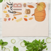 Fall Vibes Geschirrtuch (Gefaltet)