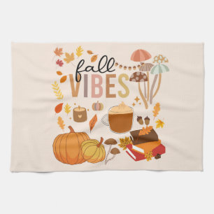 Fall Vibes Geschirrtuch