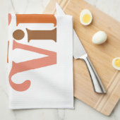 Fall Vibes Geschirrtuch (Viertel Falte)