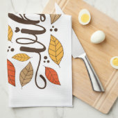 Fall Vibes Geschirrtuch (Viertel Falte)