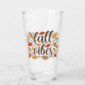 Fall Vibes Glas (Vorderseite)