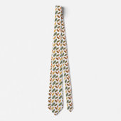 Fall Vibes Herbstsaison Neck Tie Krawatte (Vorderseite)
