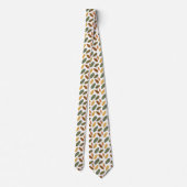 Fall Vibes Herbstsaison Neck Tie Krawatte (Rückseite)